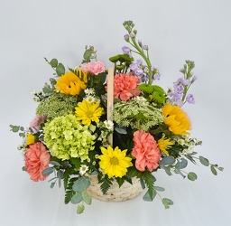 Basket of Beauty from Schultz Florists, flower delivery in Chicago