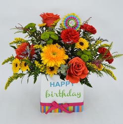 Birthday Wishes from Schultz Florists, flower delivery in Chicago