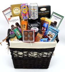Craft Beer and Gourmet Hamper from Schultz Florists, flower delivery in Chicago