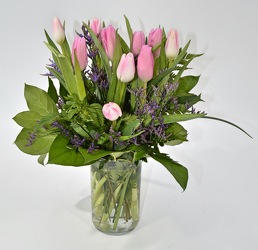 When Tulips Kiss from Schultz Florists, flower delivery in Chicago