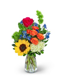 Vibrant As Your Love from Schultz Florists, flower delivery in Chicago