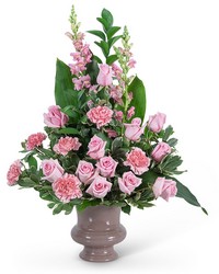 Forever Urn from Schultz Florists, flower delivery in Chicago