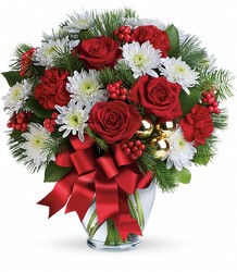 Merry Beautiful Bouquet from Schultz Florists, flower delivery in Chicago