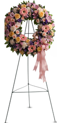 Graceful Wreath from Schultz Florists, flower delivery in Chicago